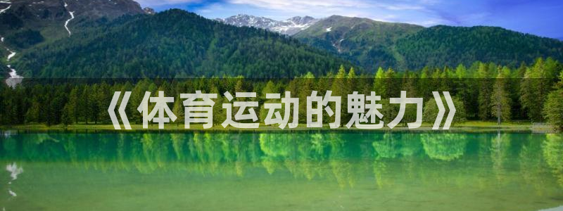 一竞技官网下载娱乐：《体育运动的魅力》